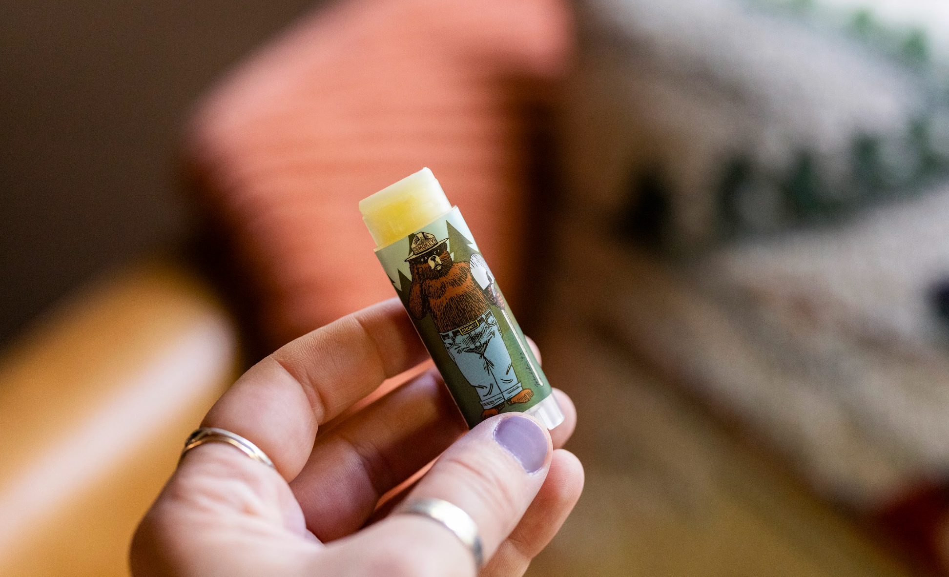 Smokey Bear Lip Balm