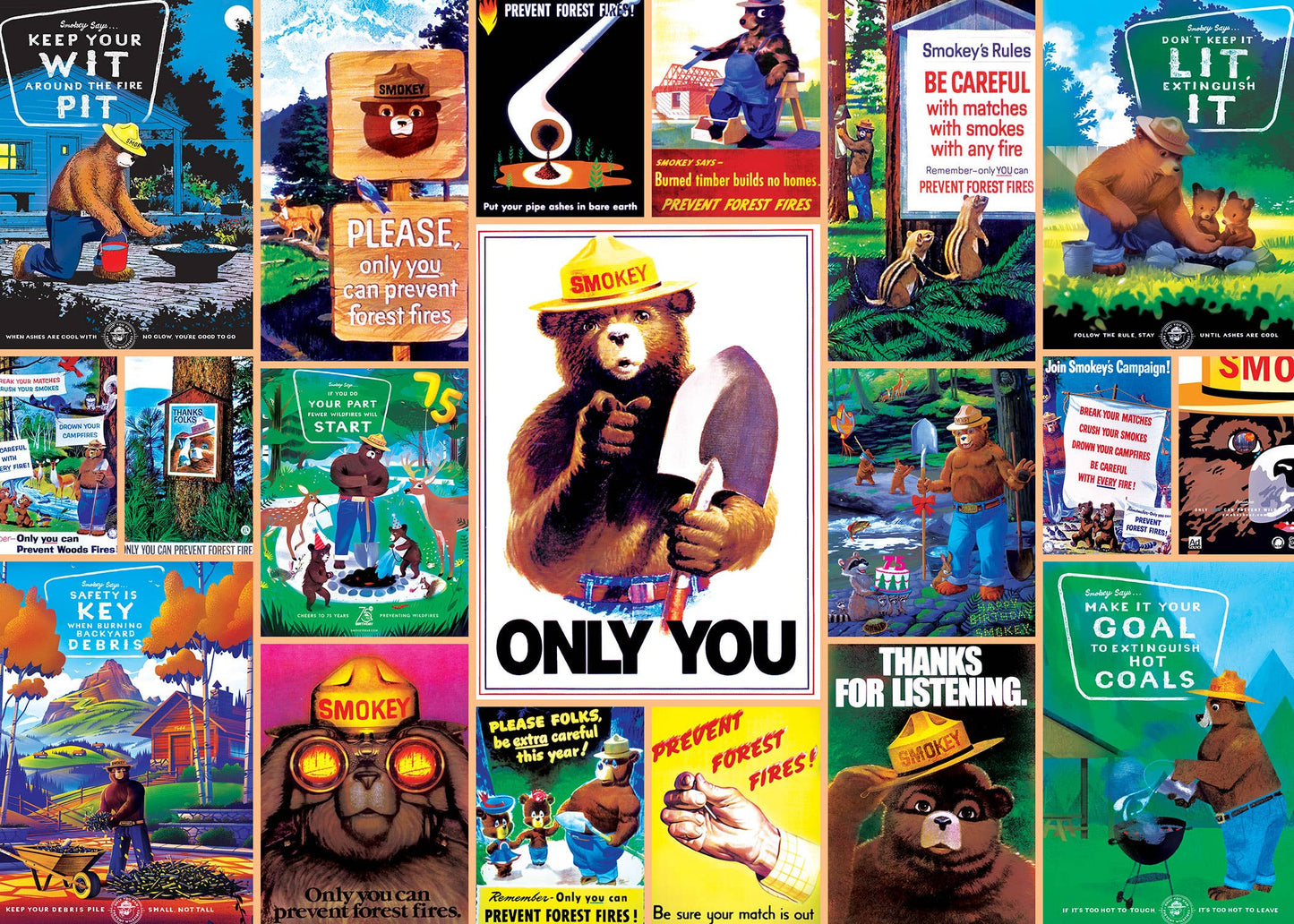 Smokey Bear National Parks 500 Piece Puzzle