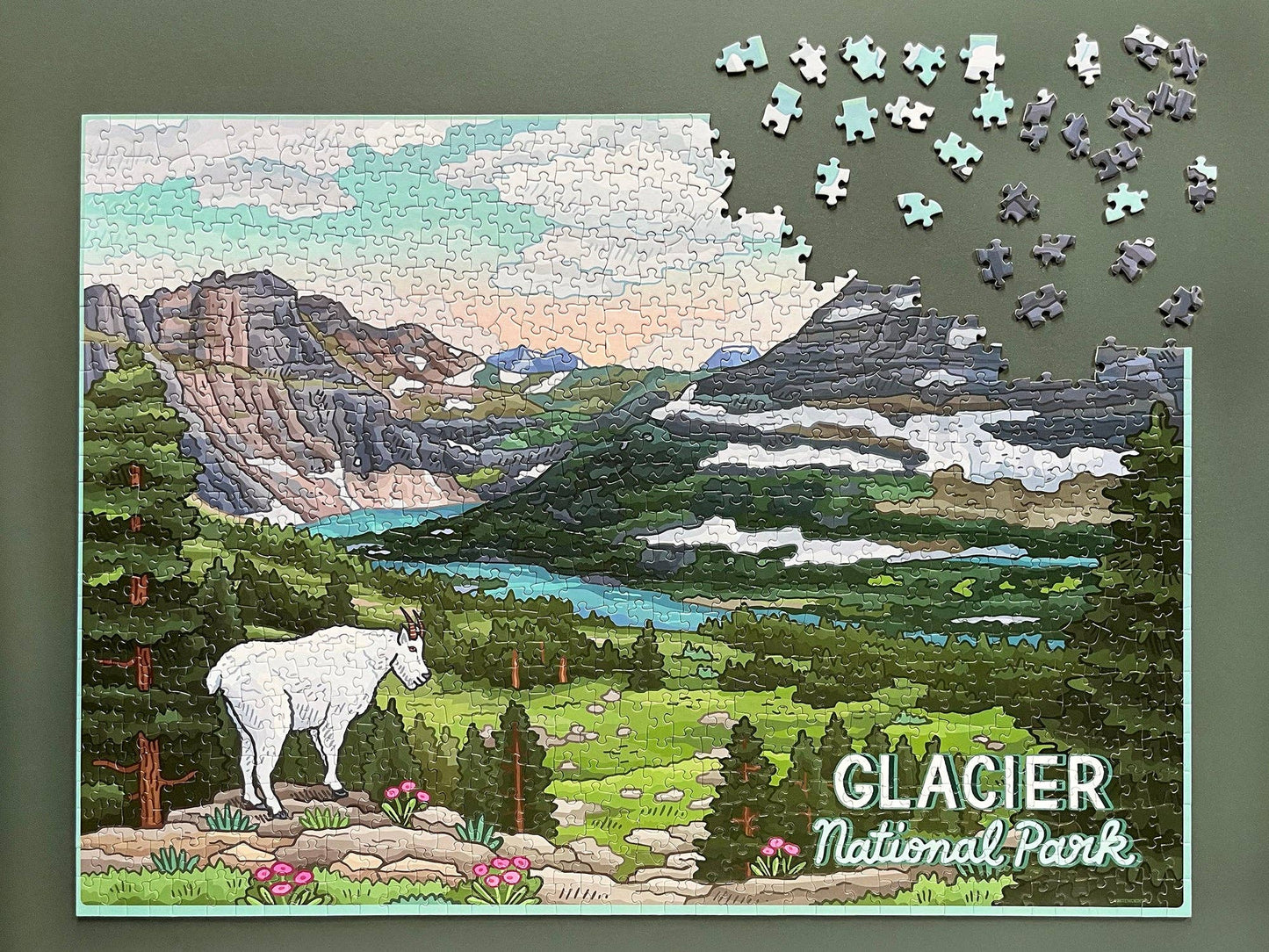 Glacier National Park Puzzle