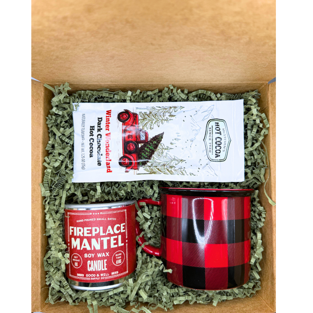 Fireside Cocoa Cabin Gift Set