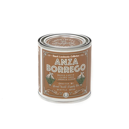 Anza Borrego Desert Landscapes Candle