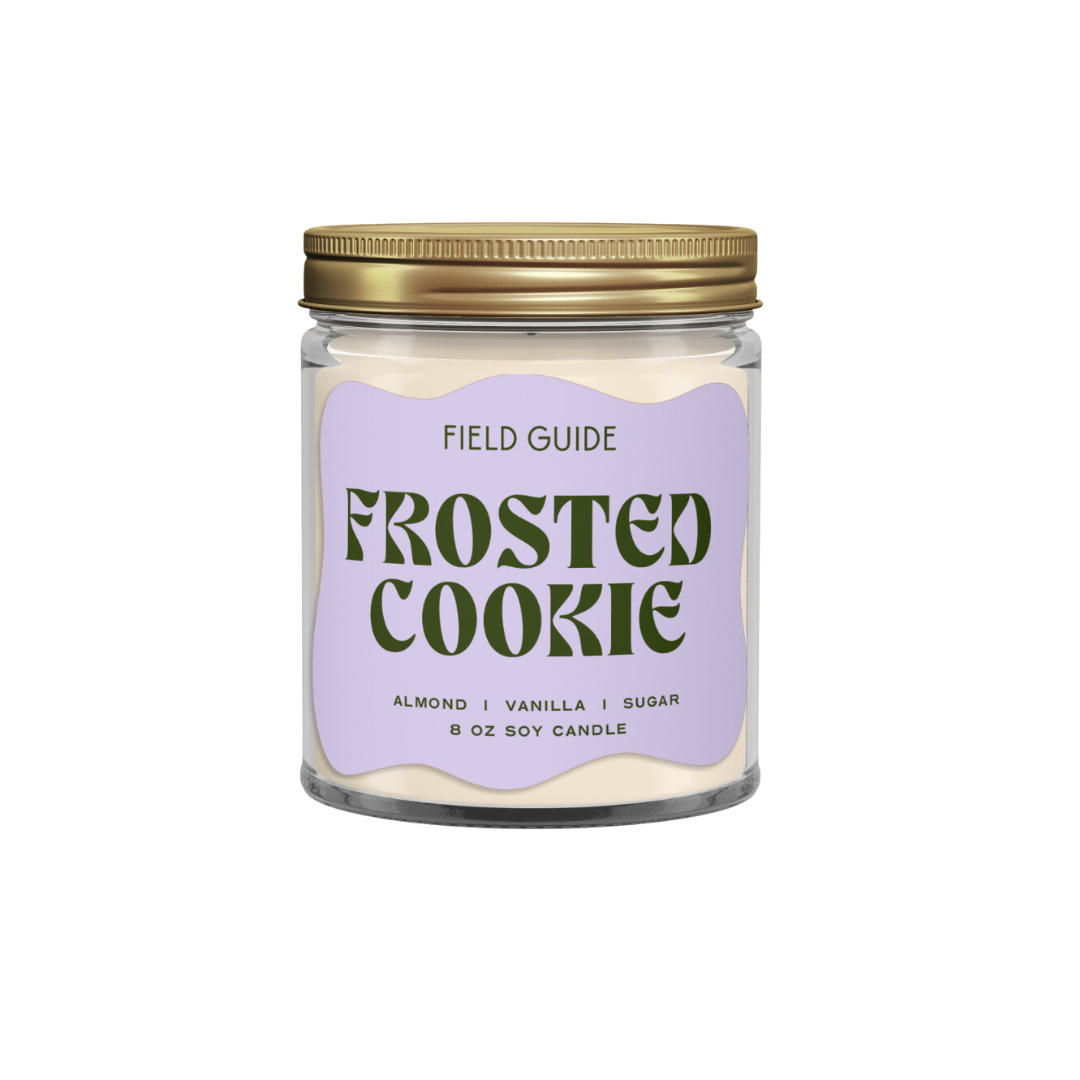 Frosted Cookie Candle