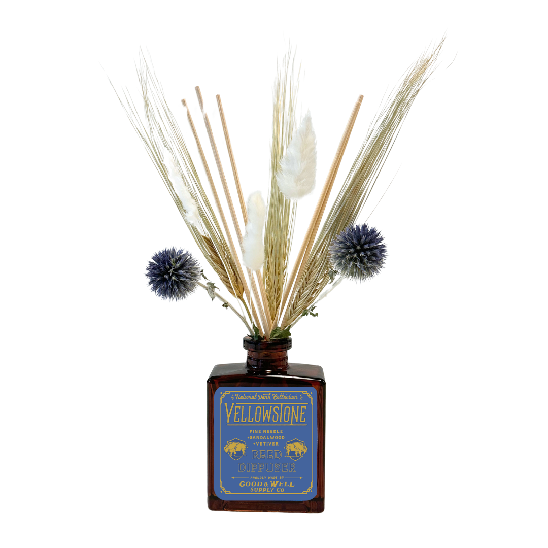 Yellowstone National Park Floral Reed Diffuser