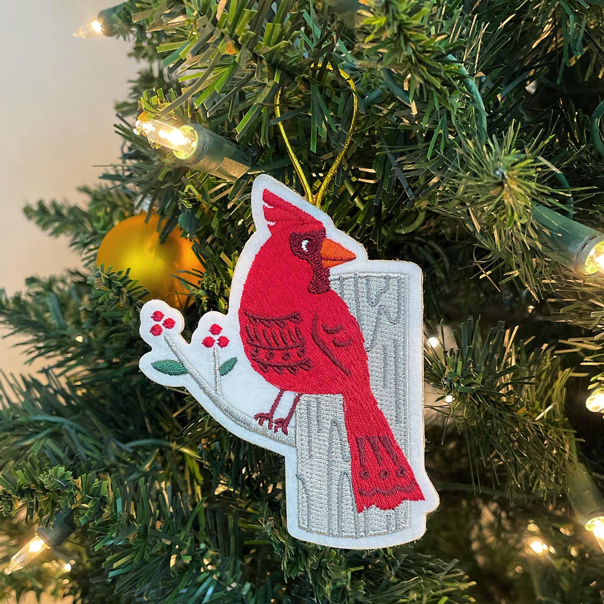 Cardinal Ornament