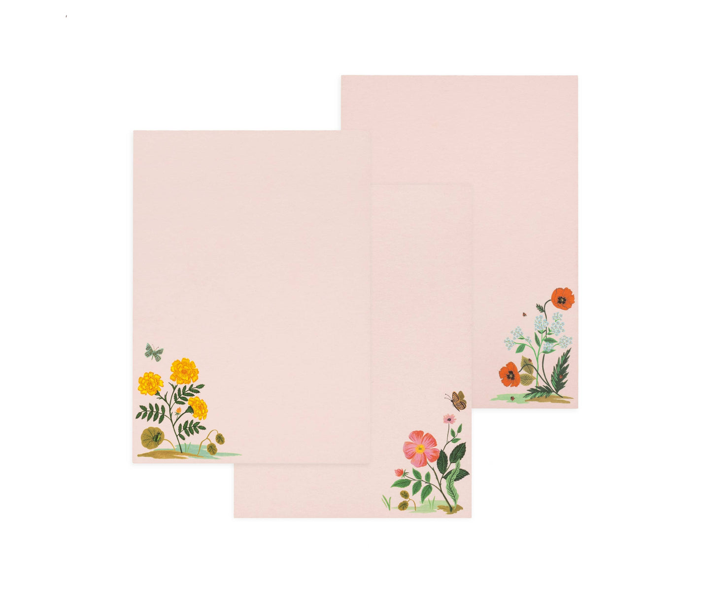 Botanical Social Stationery Set