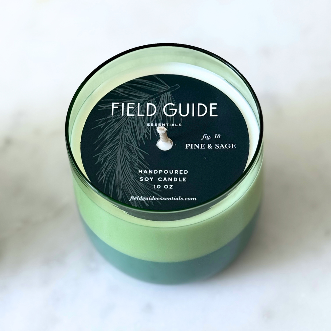 Pine & Sage Woodland Soy Candle