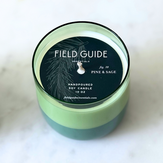 Pine & Sage Woodland Soy Candle
