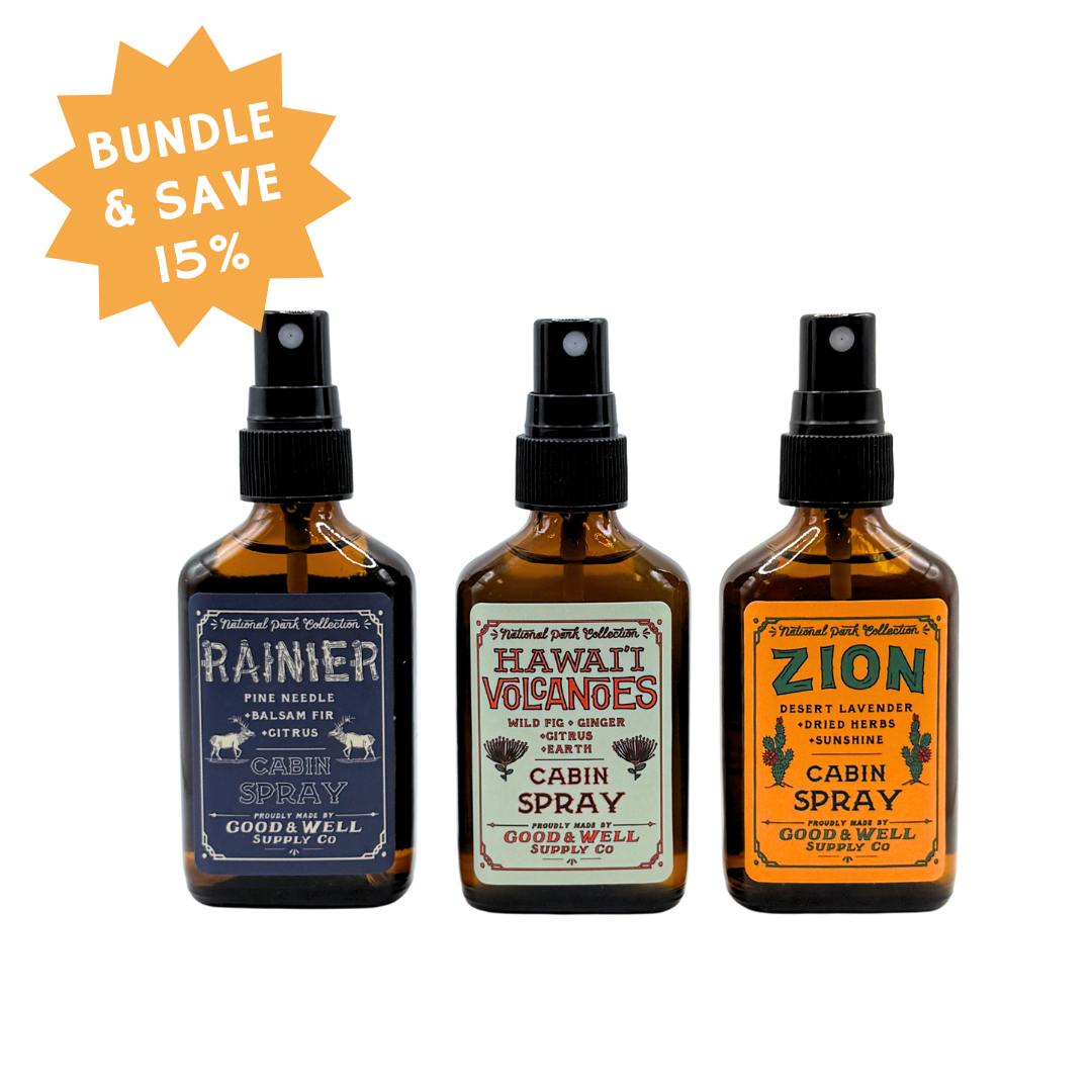 National Park Cabin Spray Bundle – Choose 3