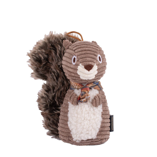 Small Pendleton Plush Squirrel Dog Toy