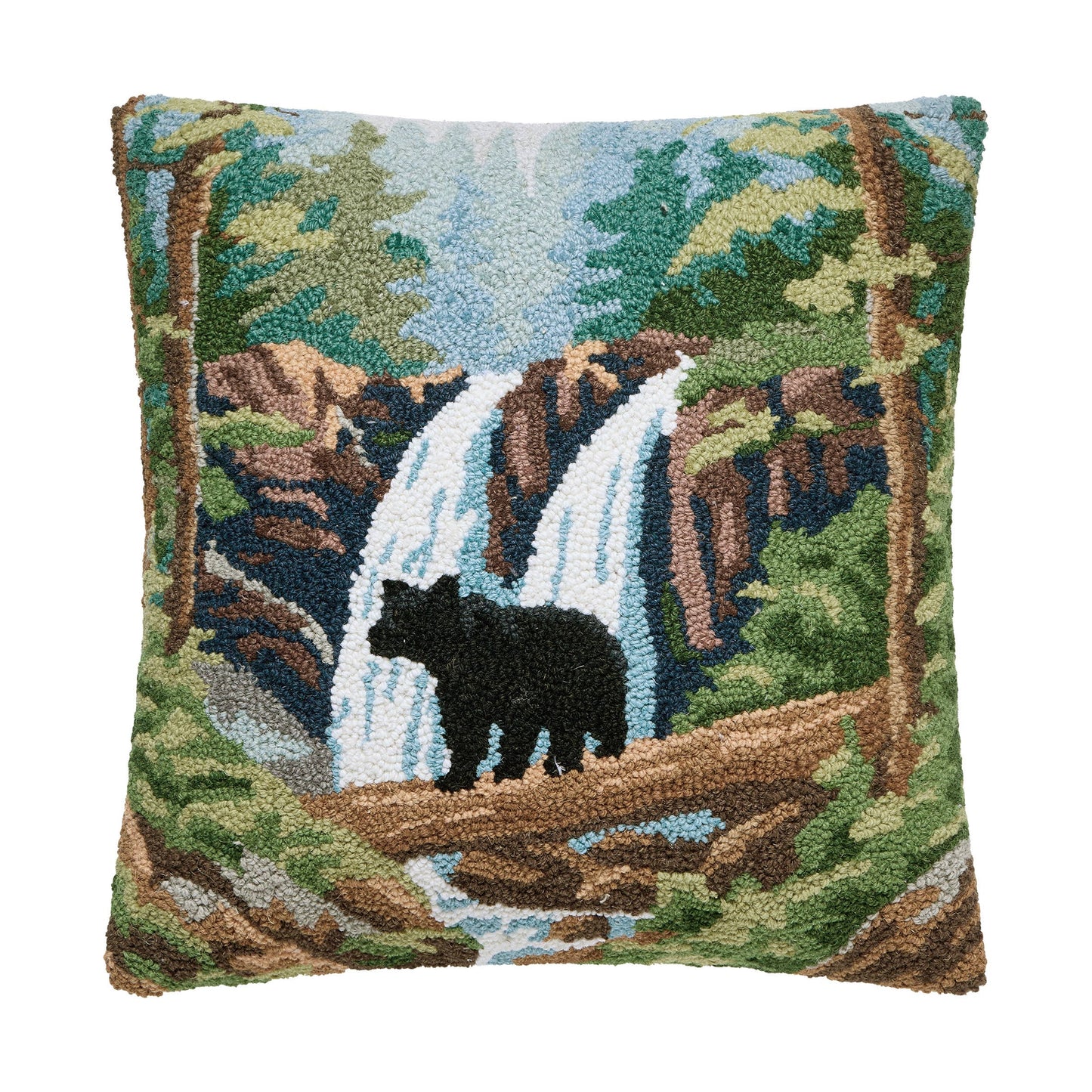 Forest Bear Hook Pillow