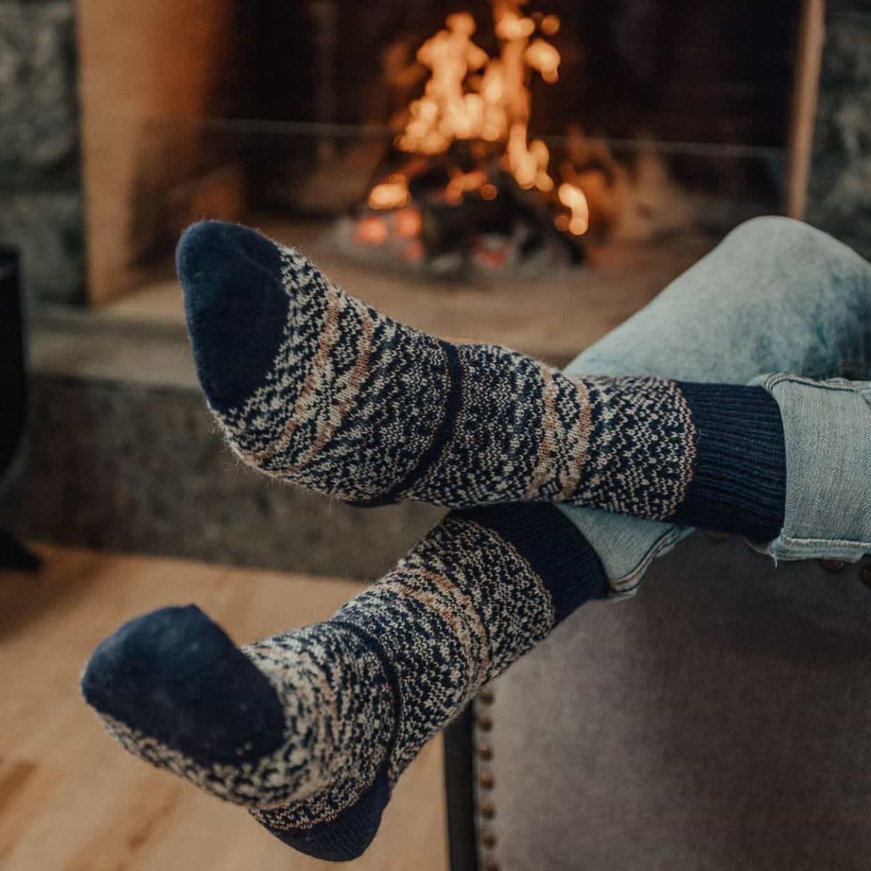 Sigrid Nordic Wool Socks