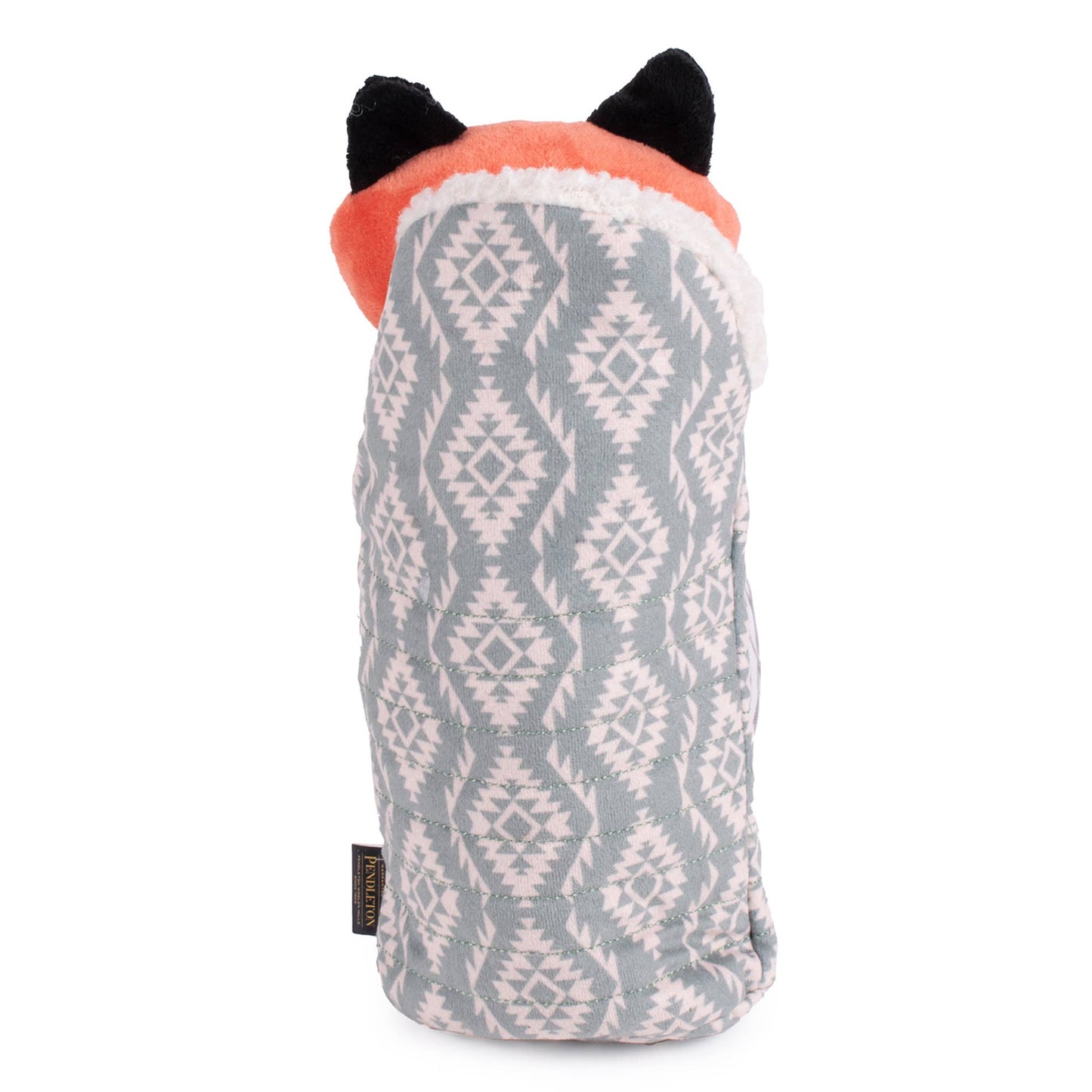Fox in Sleeping Bag Pendleton Dog Toy