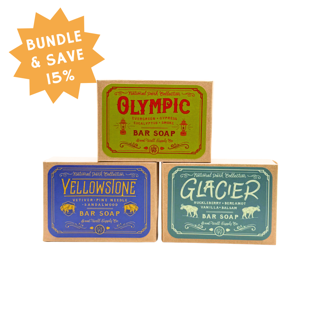 National Park Soap Sampler Bundle – Choose 3
