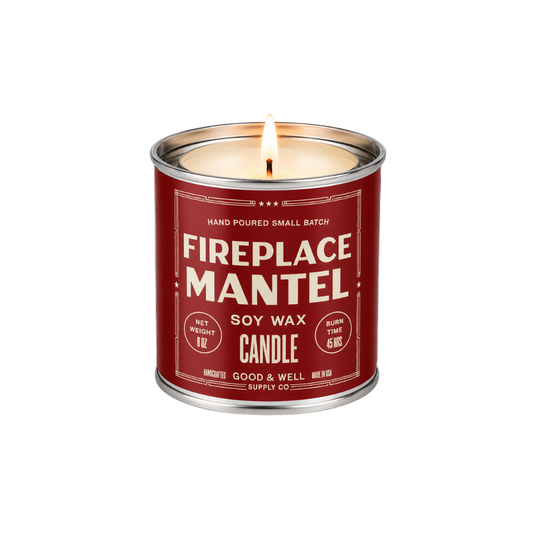 Fireplace Mantel Candle