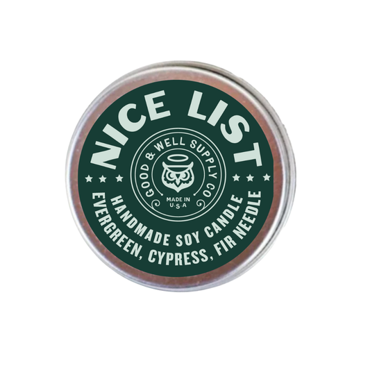 Nice List Mini Candle