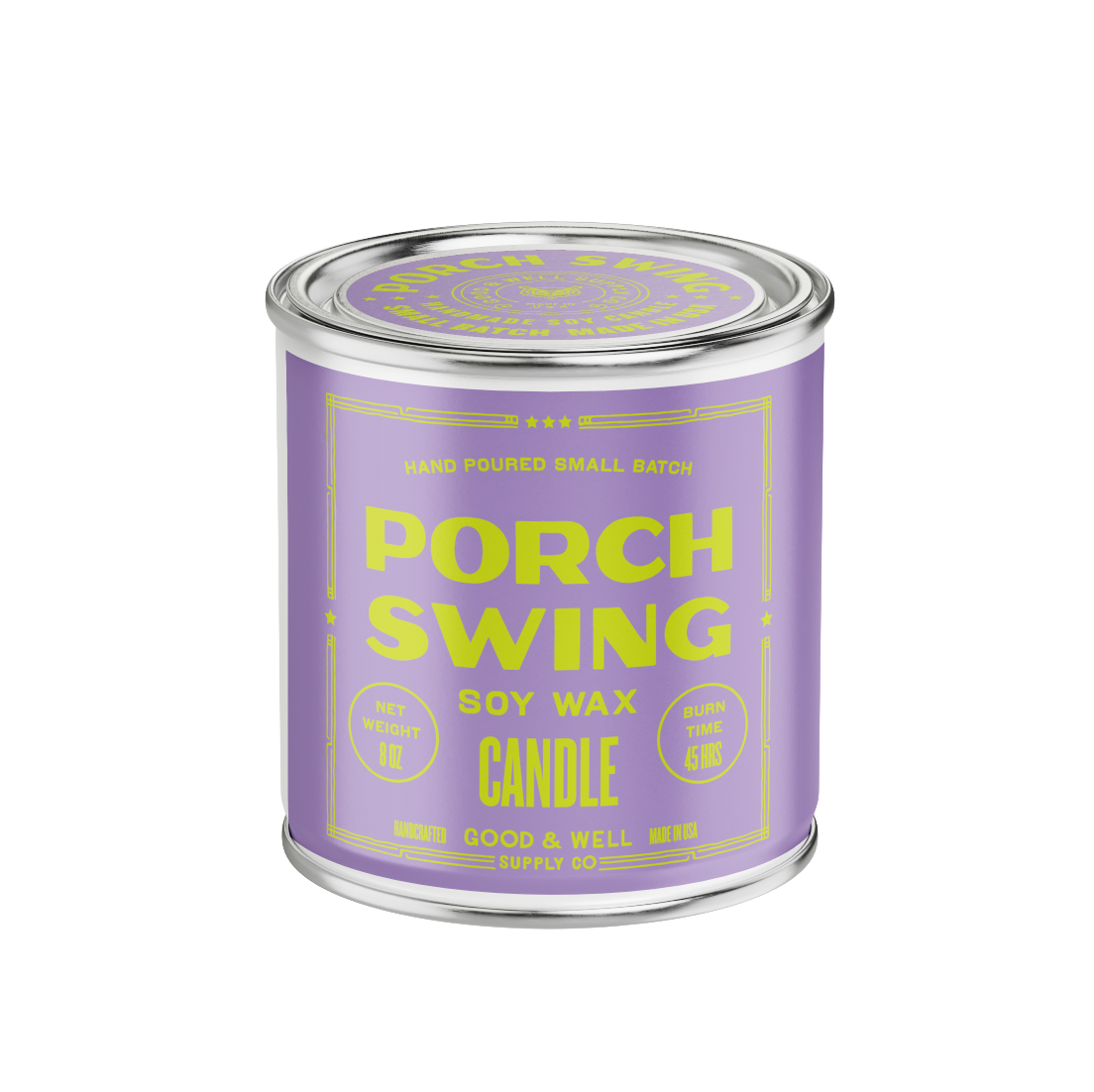 Porch Swing Happy Place Candle