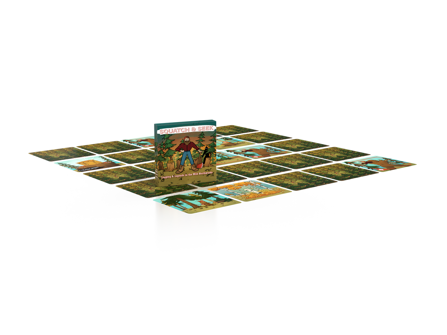 Squatch & Seek Card Game