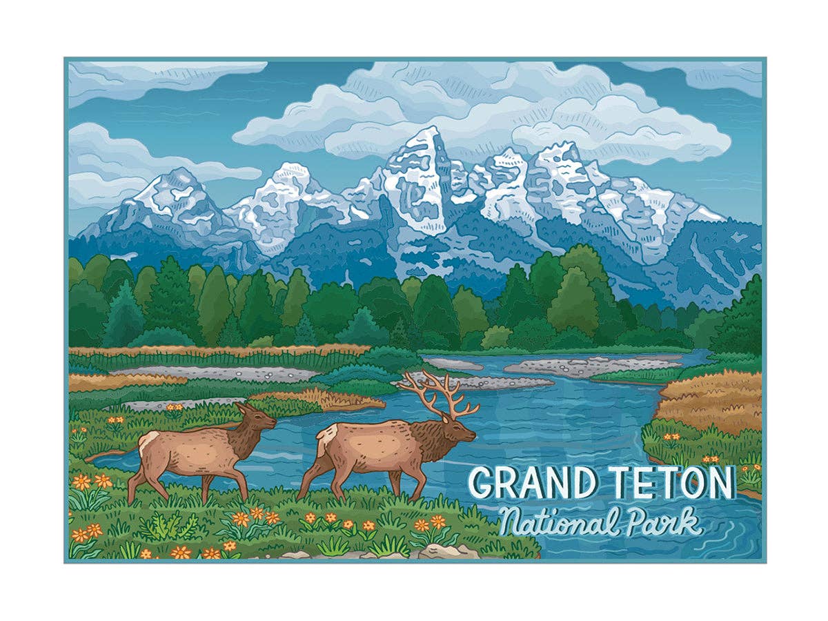 Grand Teton National Park Puzzle