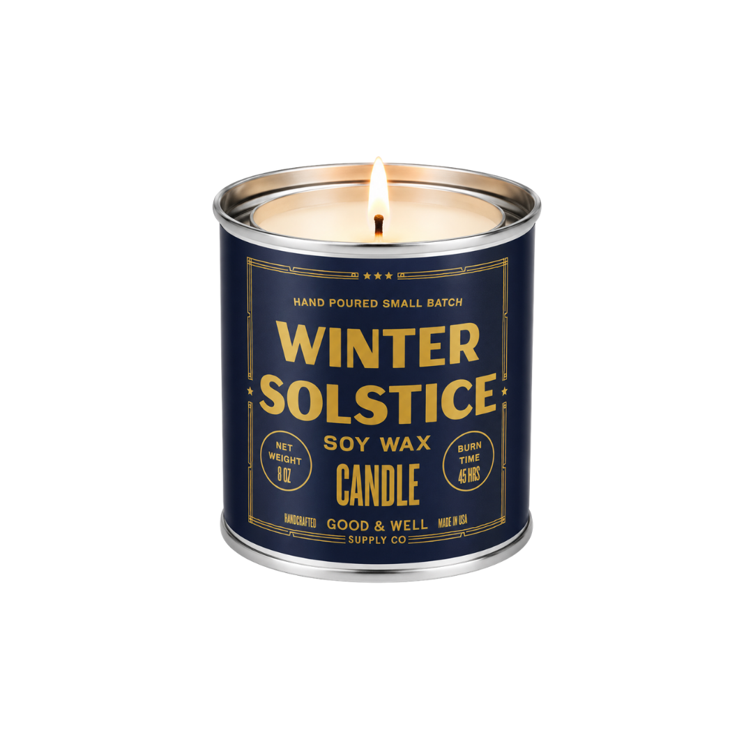 Winter Solstice Candle