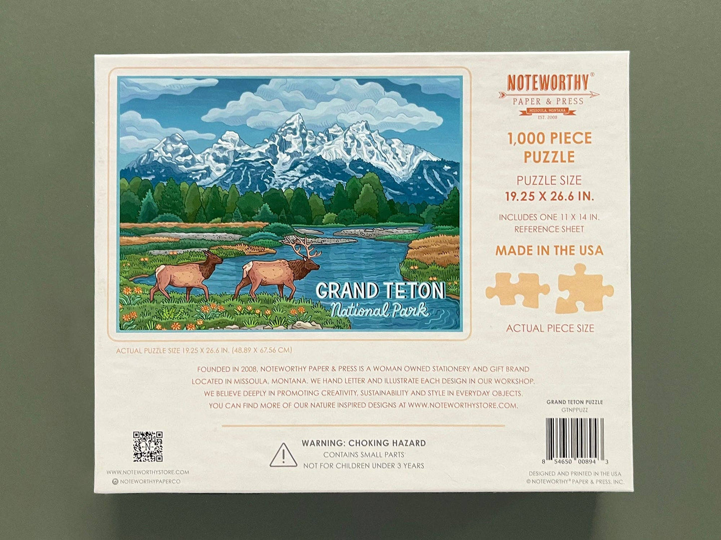 Grand Teton National Park Puzzle