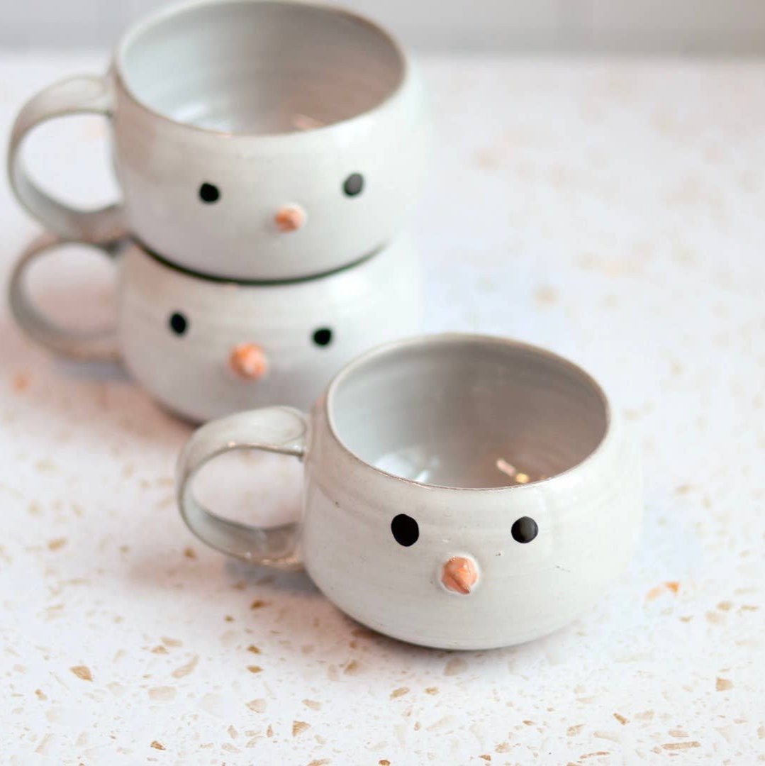 Snowman Ceramic Mug