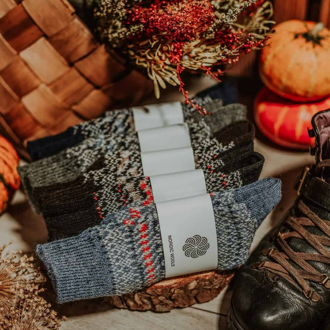 Sigrid Nordic Wool Socks