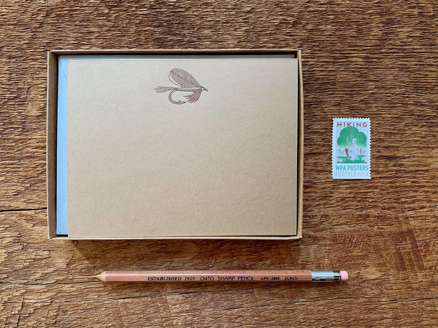 Fishing Flies Flat Notes (Boxed Set of 8)