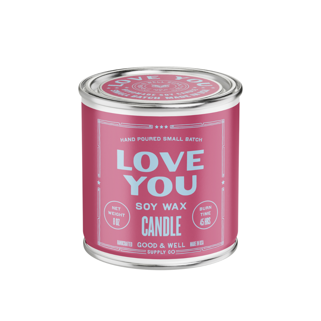 Love You Soy Candle