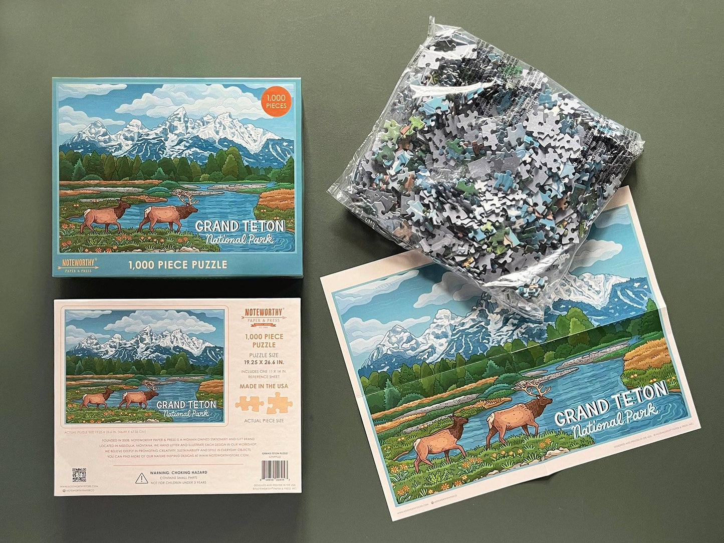 Grand Teton National Park Puzzle