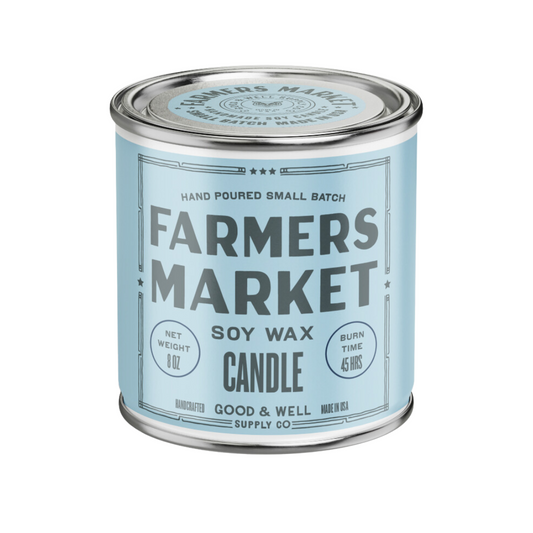 Farmers Market Happy Place Candle