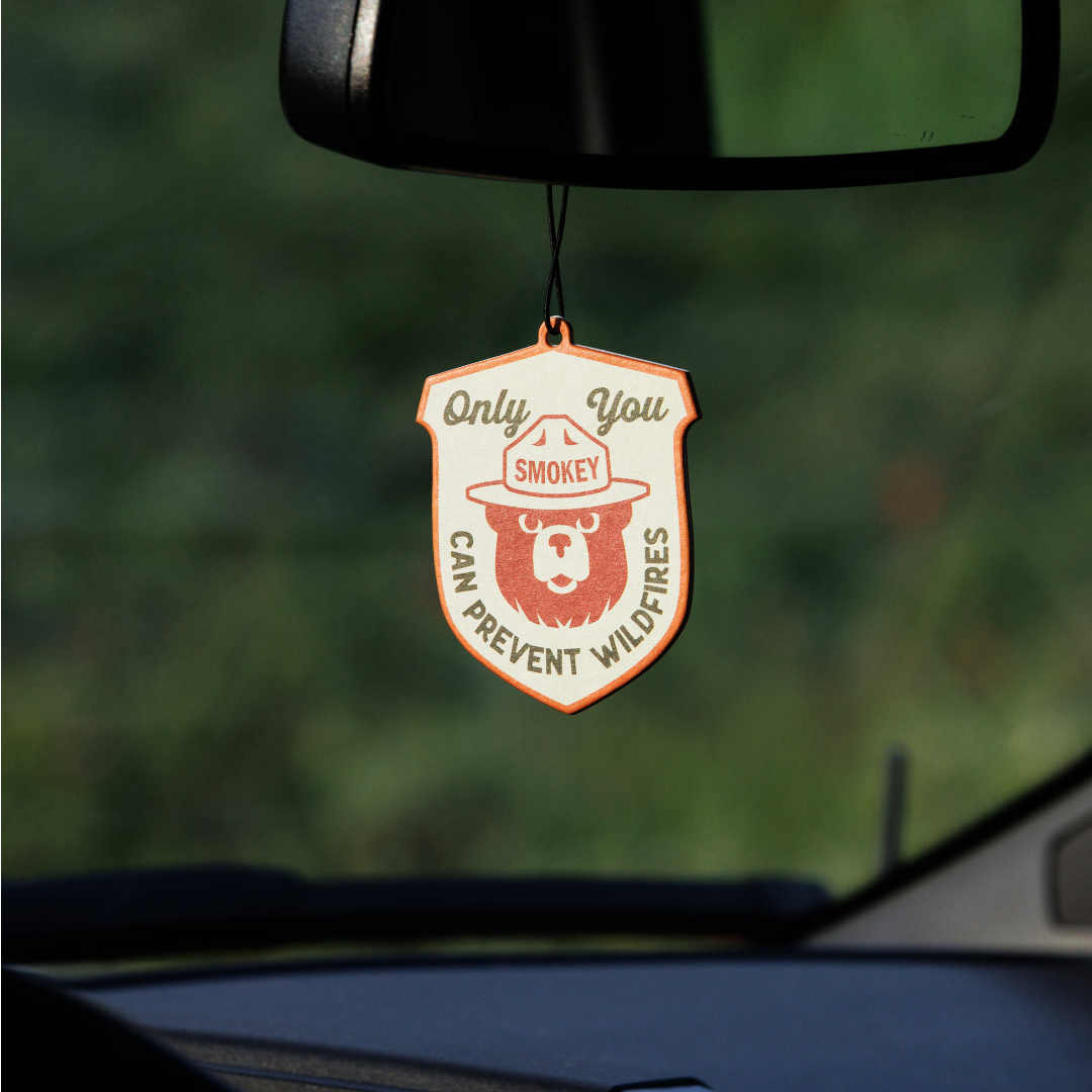 Smokey Bear Air Freshener - Pine & Sage