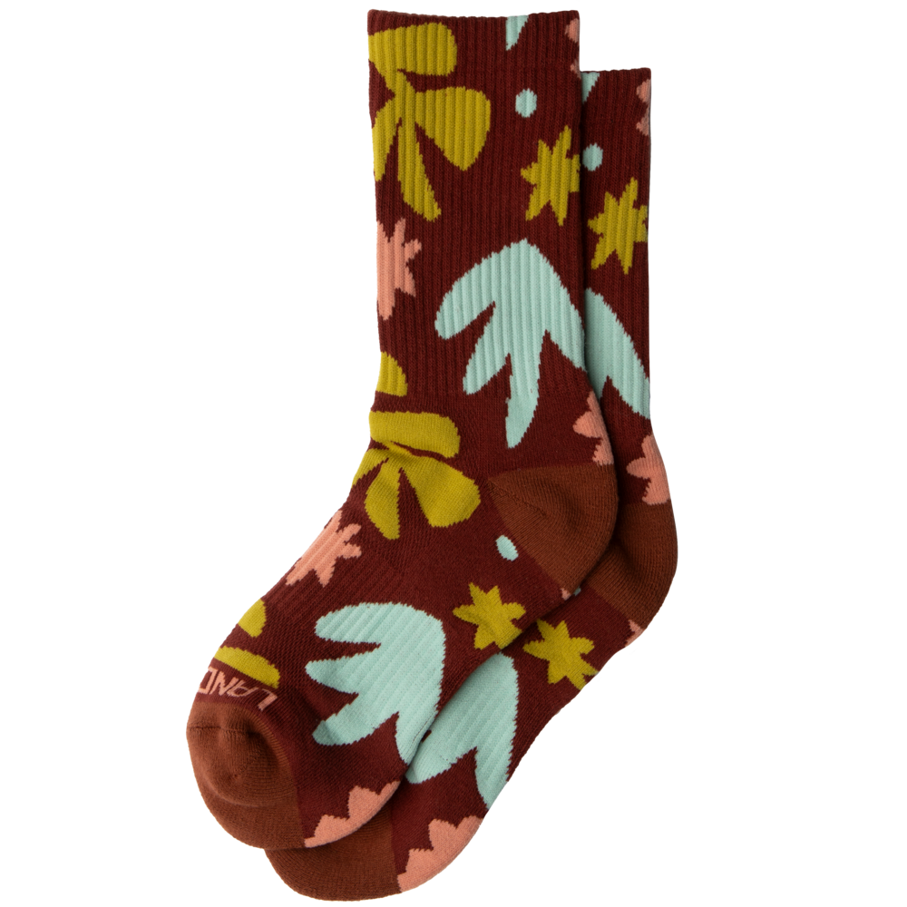 Tread Lightly Sock - Redwood