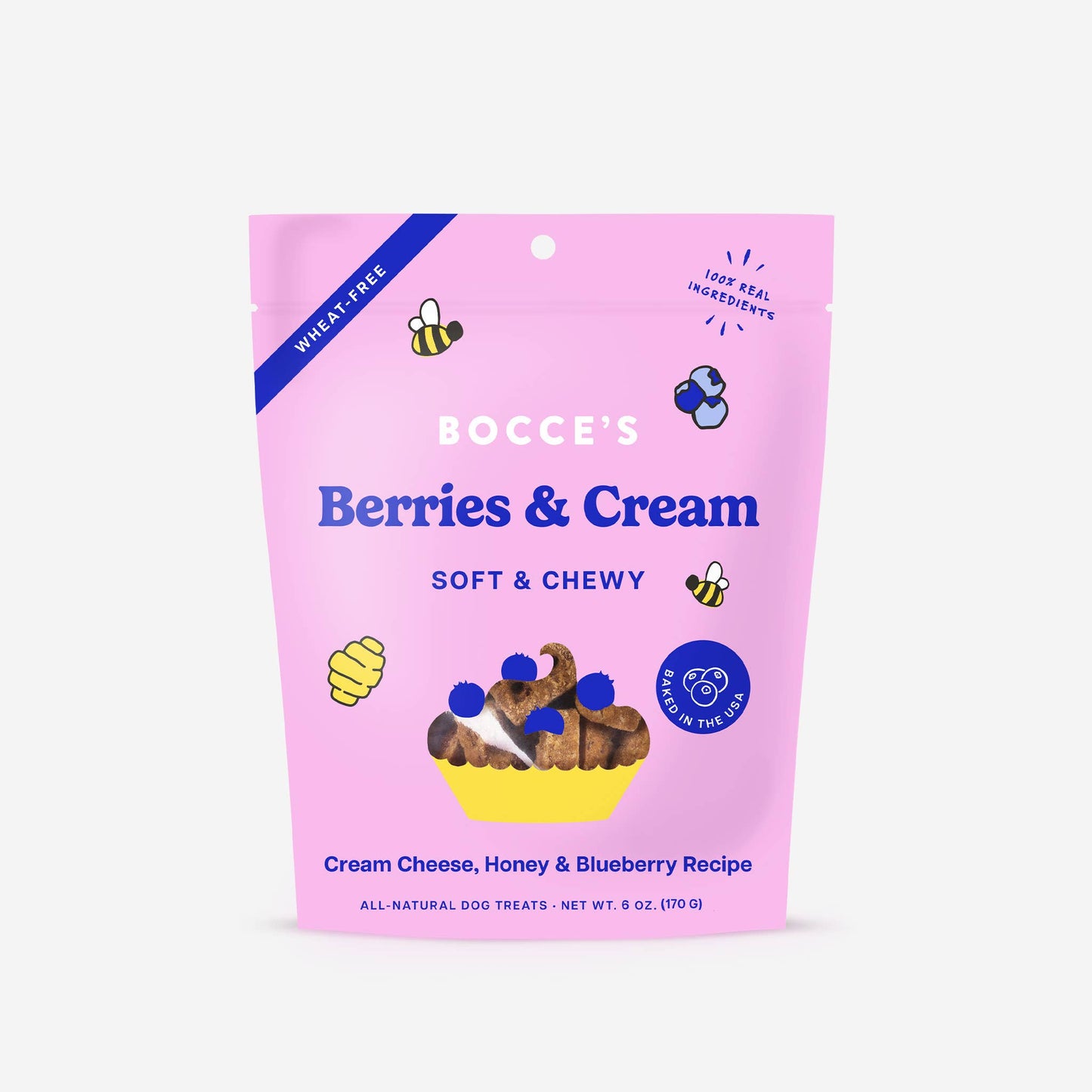 Berries & Cream Treats