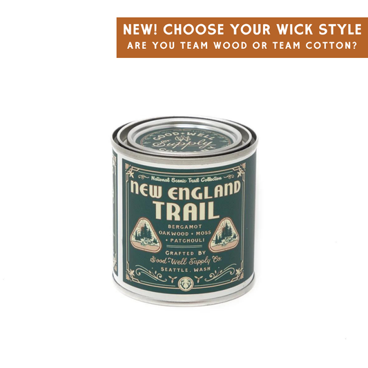 New England Scenic Trails Candle