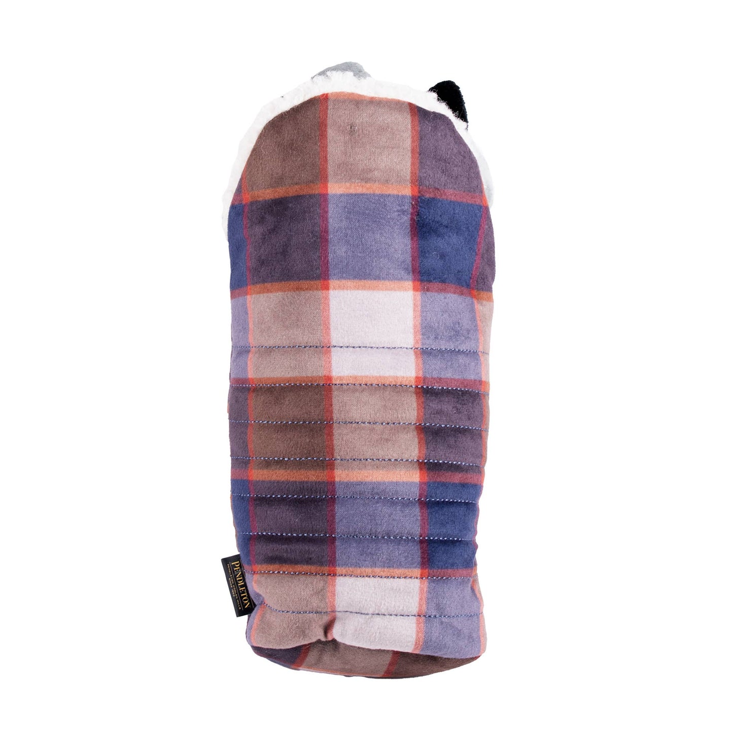 Raccoon in Sleeping Bag Pendleton Dog Toy