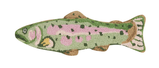 Shaped Trout Hook Pillow