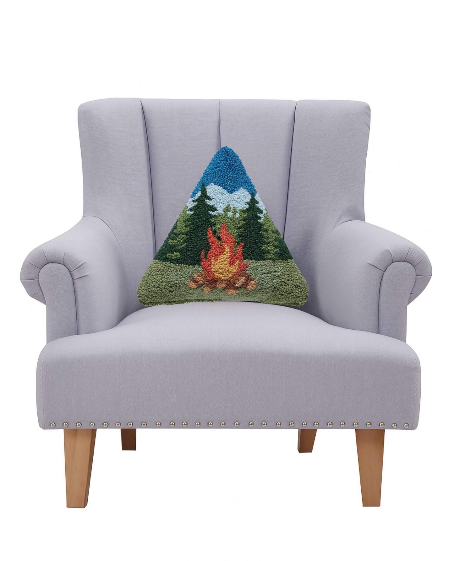 Campfire Shaped Hook Pillow