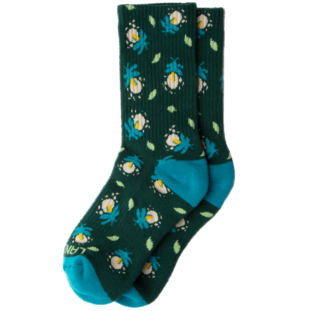 Forest Glow Sock - Spruce