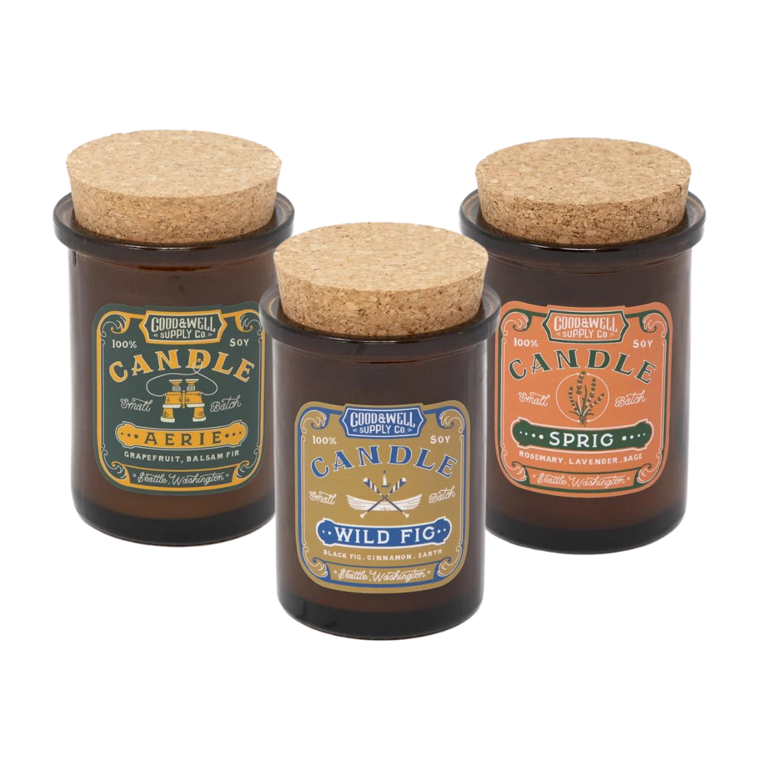 Apothecary Candle Bundle - 3 Pack