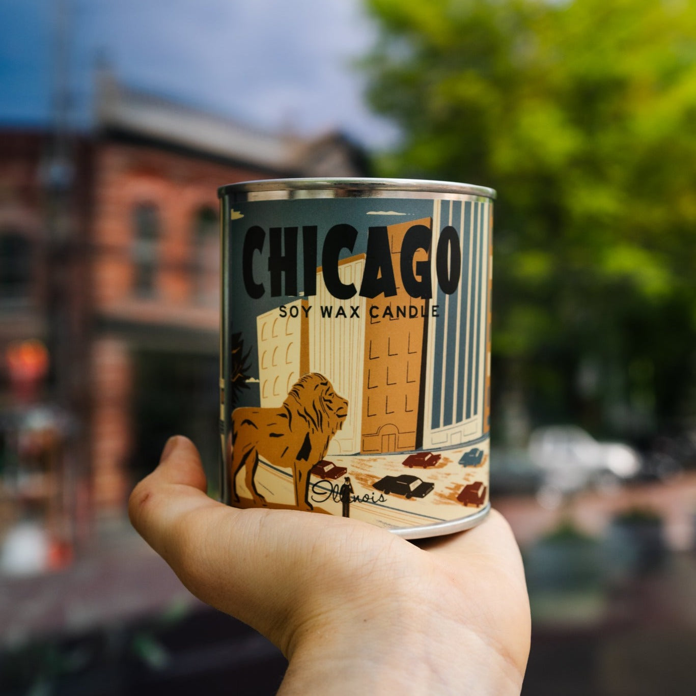 Chicago Candle