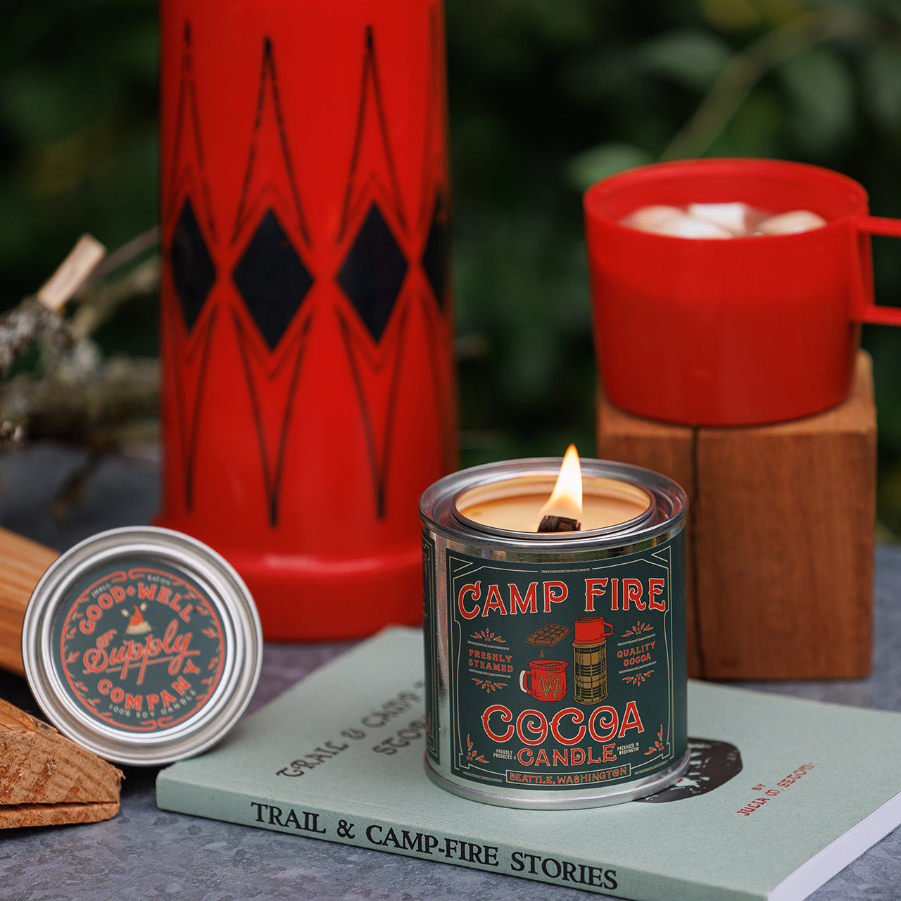 Campfire Cocoa Candle