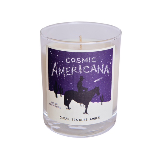 Cosmic Americana Wild West Candle