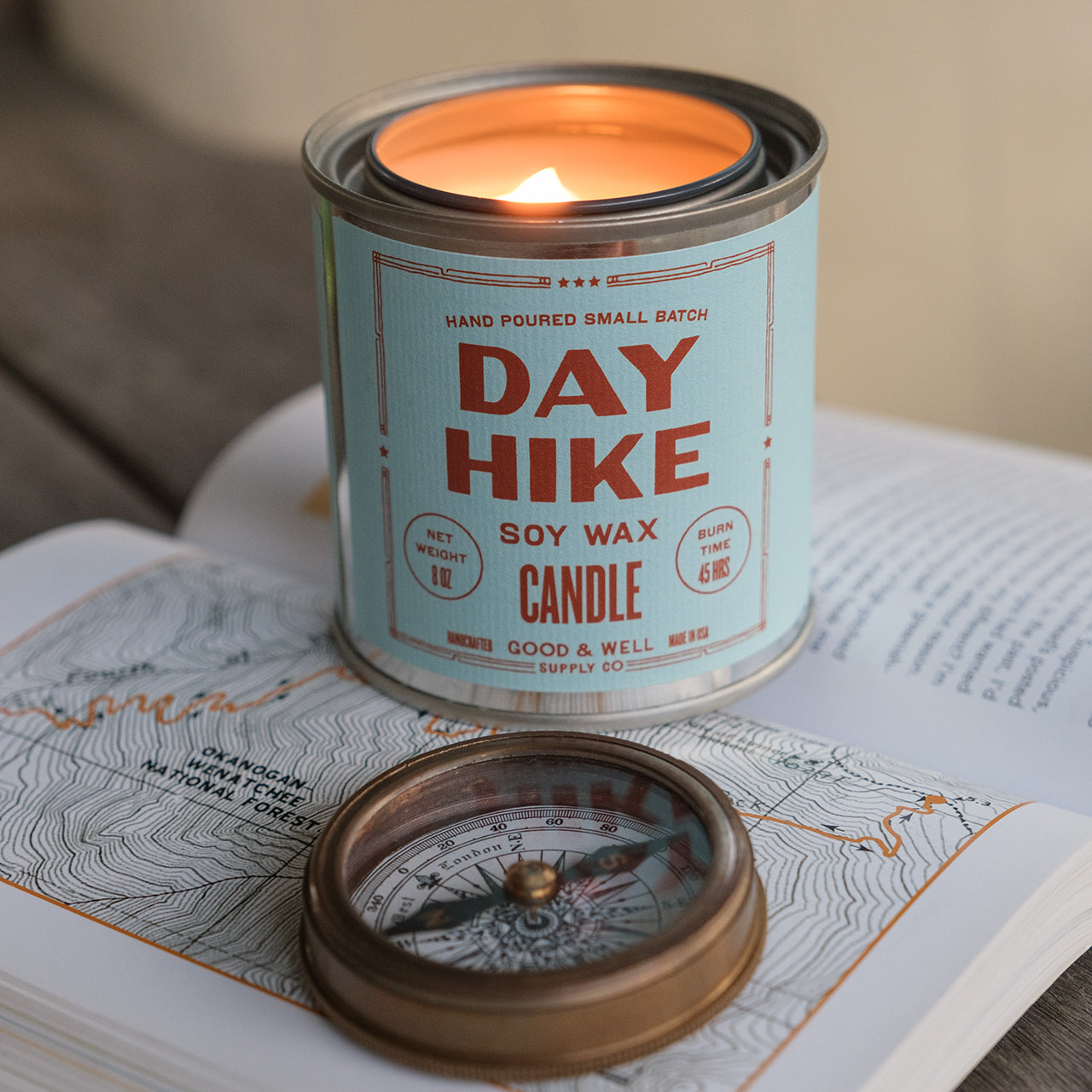 Day Hike Happy Place Candle