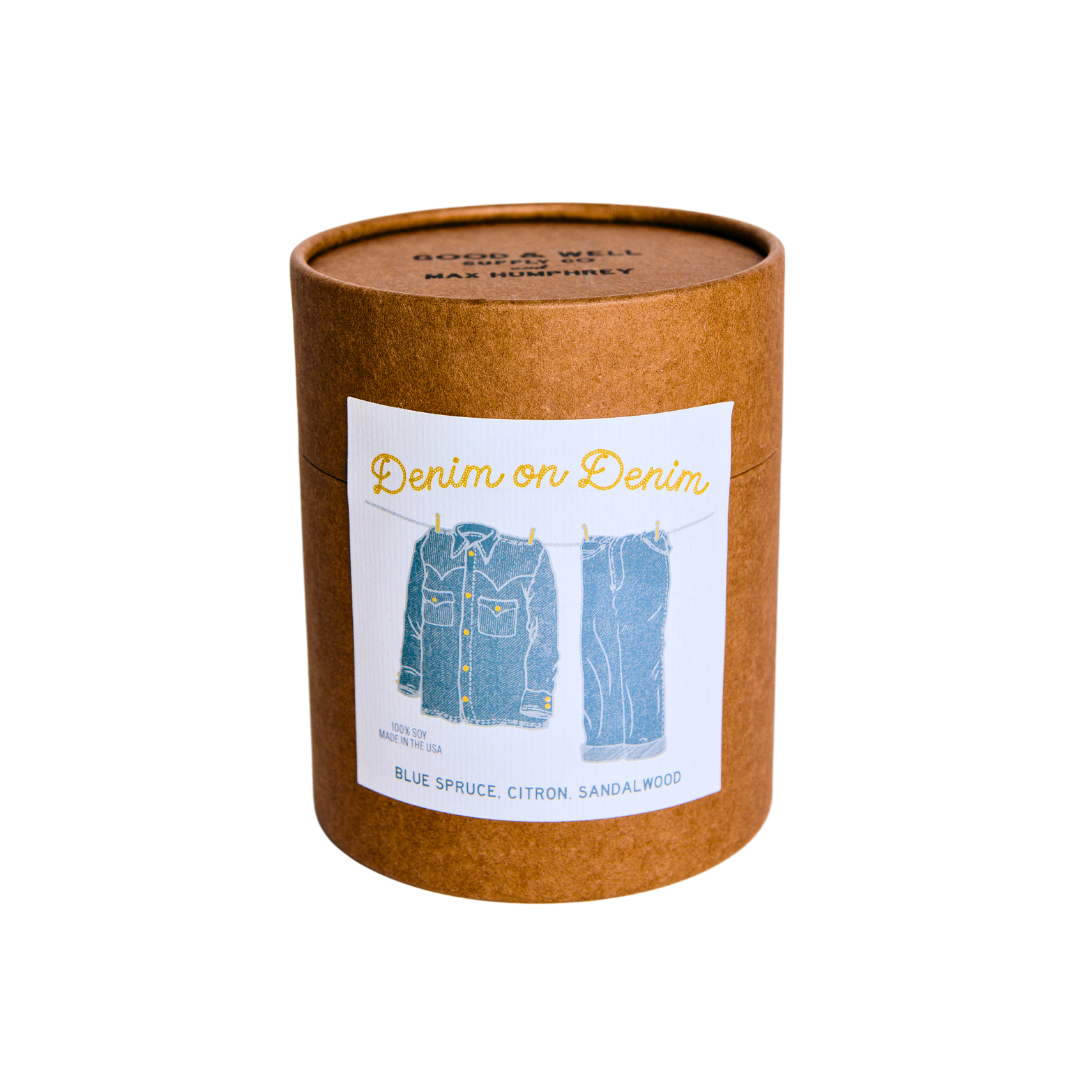 Denim on Denim Wild West Candle