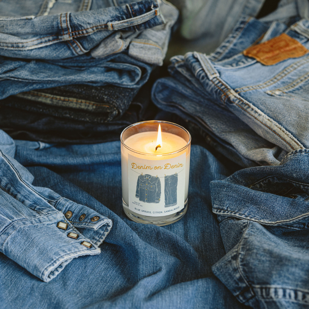 Denim on Denim Wild West Candle