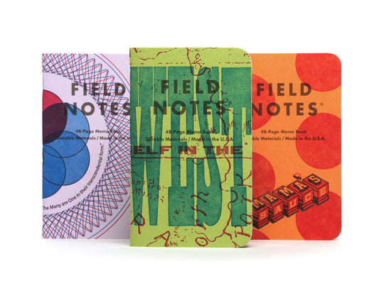 United States of Letterpress Memo Books