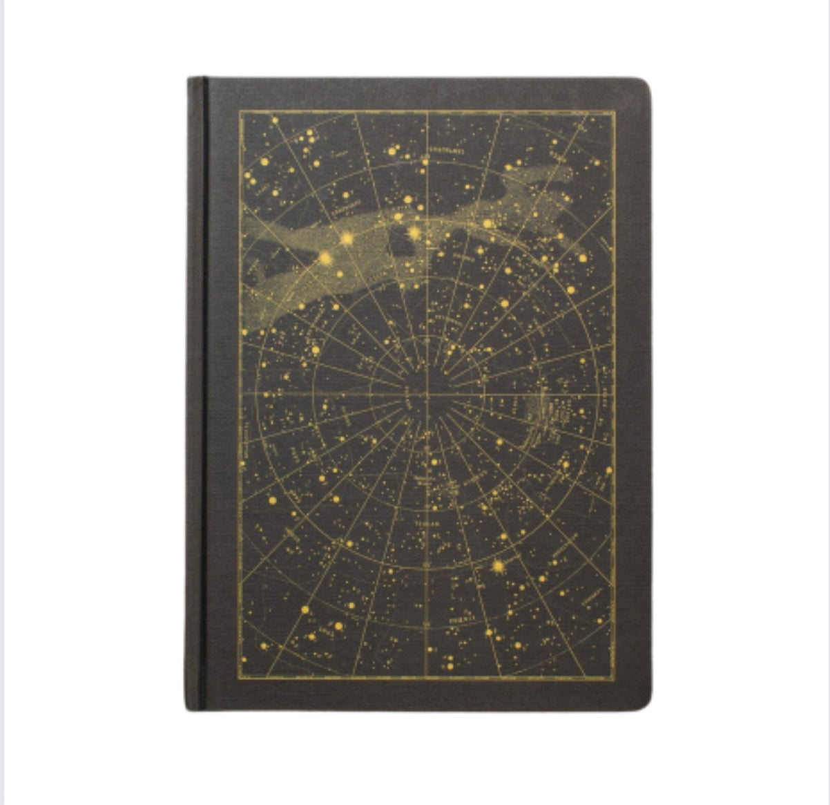 Star Chart Dark Matter Hardcover Notebook