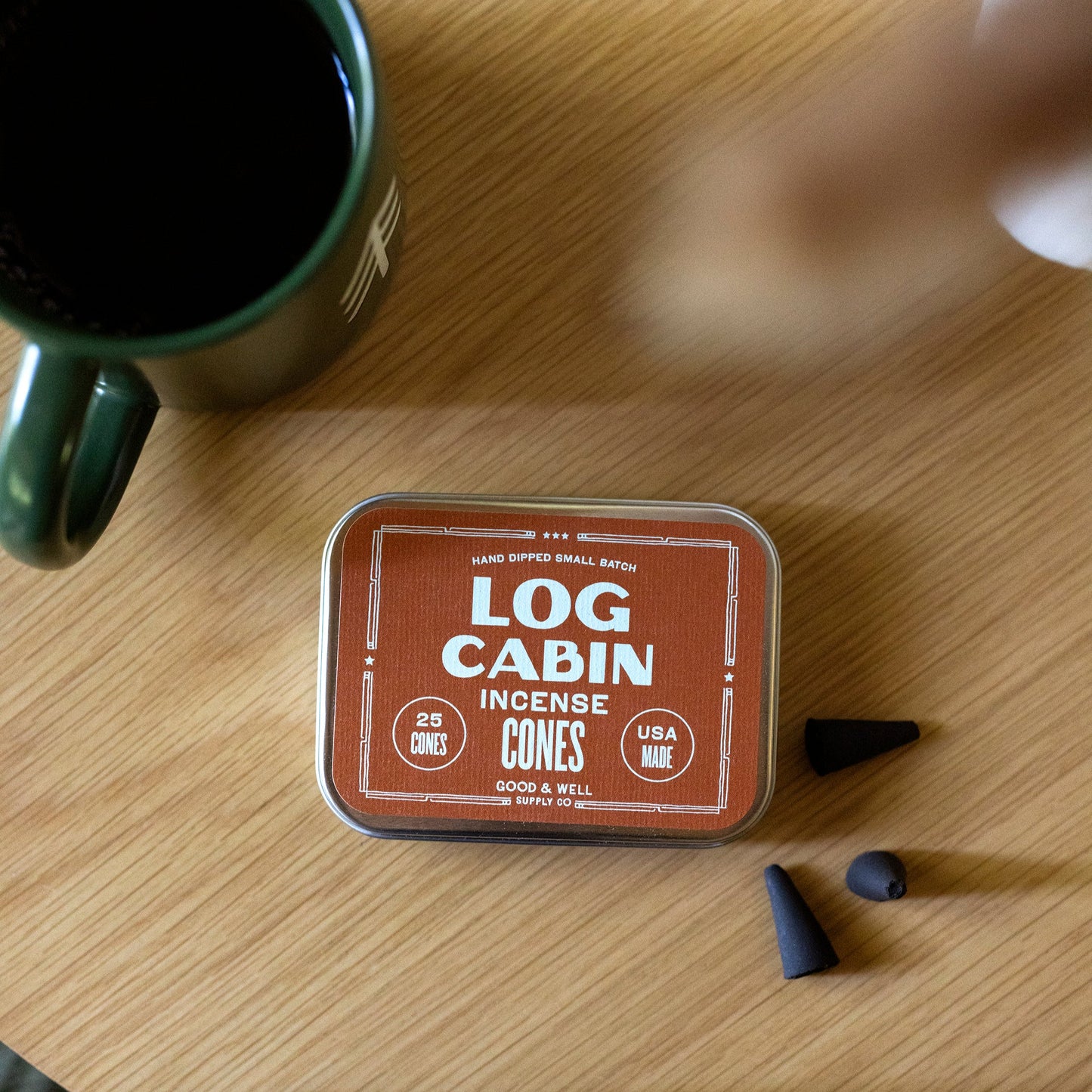 Log Cabin Happy Place Incense