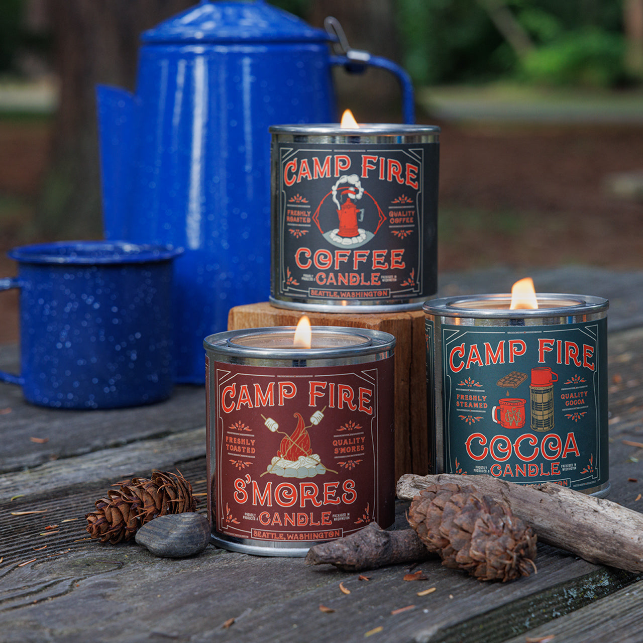 Campfire Cocoa Candle