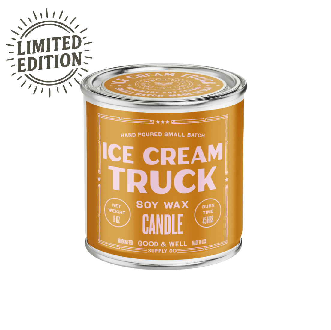 Ice Cream Truck Soy Candle